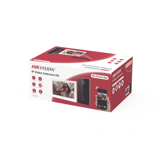 Kit de Videoportero IP / Frente de calle para exterior / 2MP / Lector de Tarjeta MiFARE / Monitor Interior / WiFi / Pantalla de 7" Touch