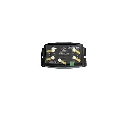 Dispositivo de Protección Contra Sobretensiones de 120 VCA con Salida de Relevador para Paneles de Incendio, Paneles de Control o Equipo Crítico