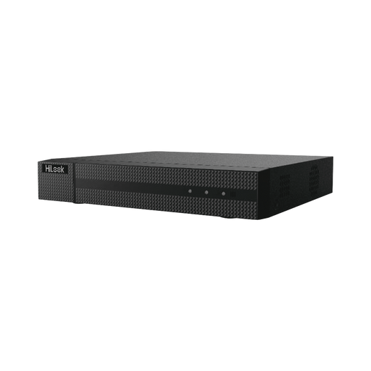 DVR 16 Canales TurboHD + 16 Canales IP / 8 Megapíxel (4K) / Audio por Coaxitron / ACUSENSE Lite / 2 Bahías de Disco Duro / H.265+ / Salida en Video en 4K