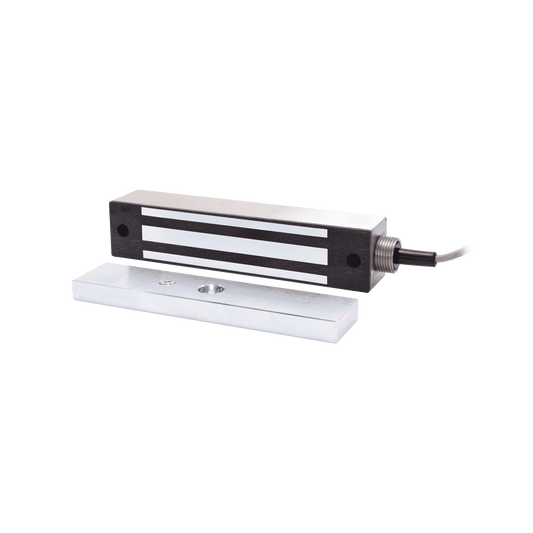 CERRADURA ELECTROMAGNETICA DE 600LB CON CORDON ARMADO