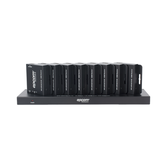 Splitter HDMI 1x8 | Extensor HDMI | 4K@30Hz 40m | 1080p@60Hz 70m | Función PoC | 4:4:4