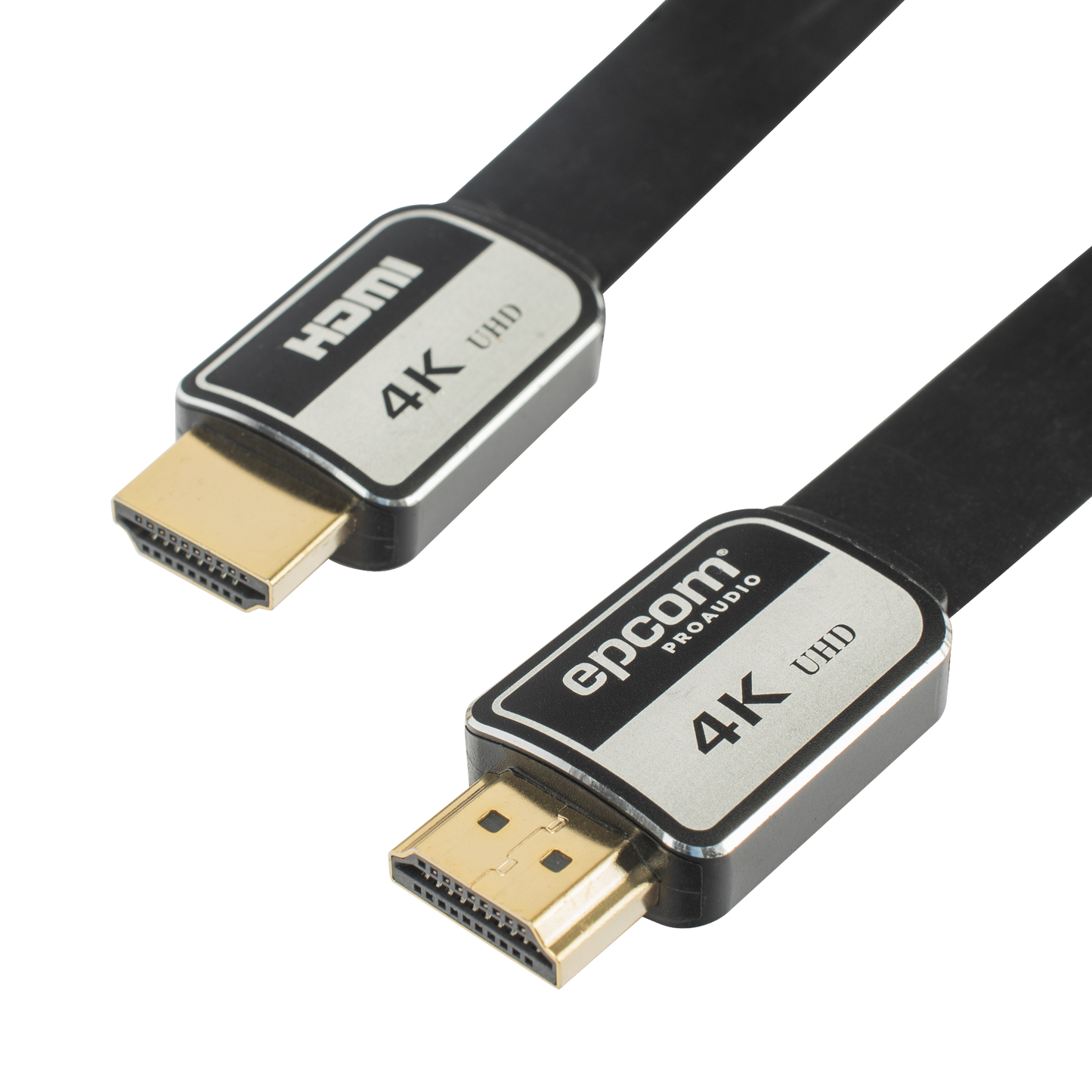 Cable HDMI de 5m | Alta Definición | Version 2.0 | Alta velocidad 18Gbps | 4K@60Hz | Conectores Chapados en Oro | Tipo Plano