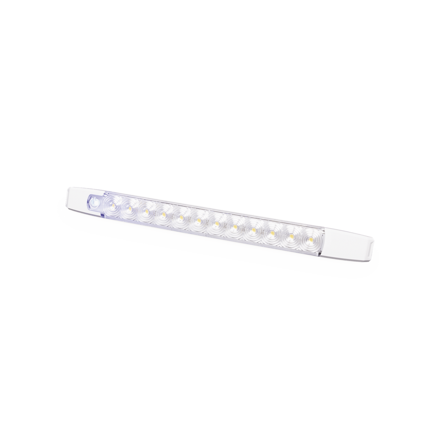 Luz Auxiliar LED Rectangular, 12 LED, 12-24 Vcc, 360 lúmenes