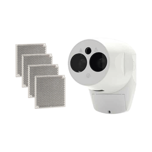 Detector Lineal De Humo Motorizado, Alineación Automatica, Por Haz Reflejado, Convencional, Compatible Con Todos Los Paneles De Detección De Incendio (0200-11650)