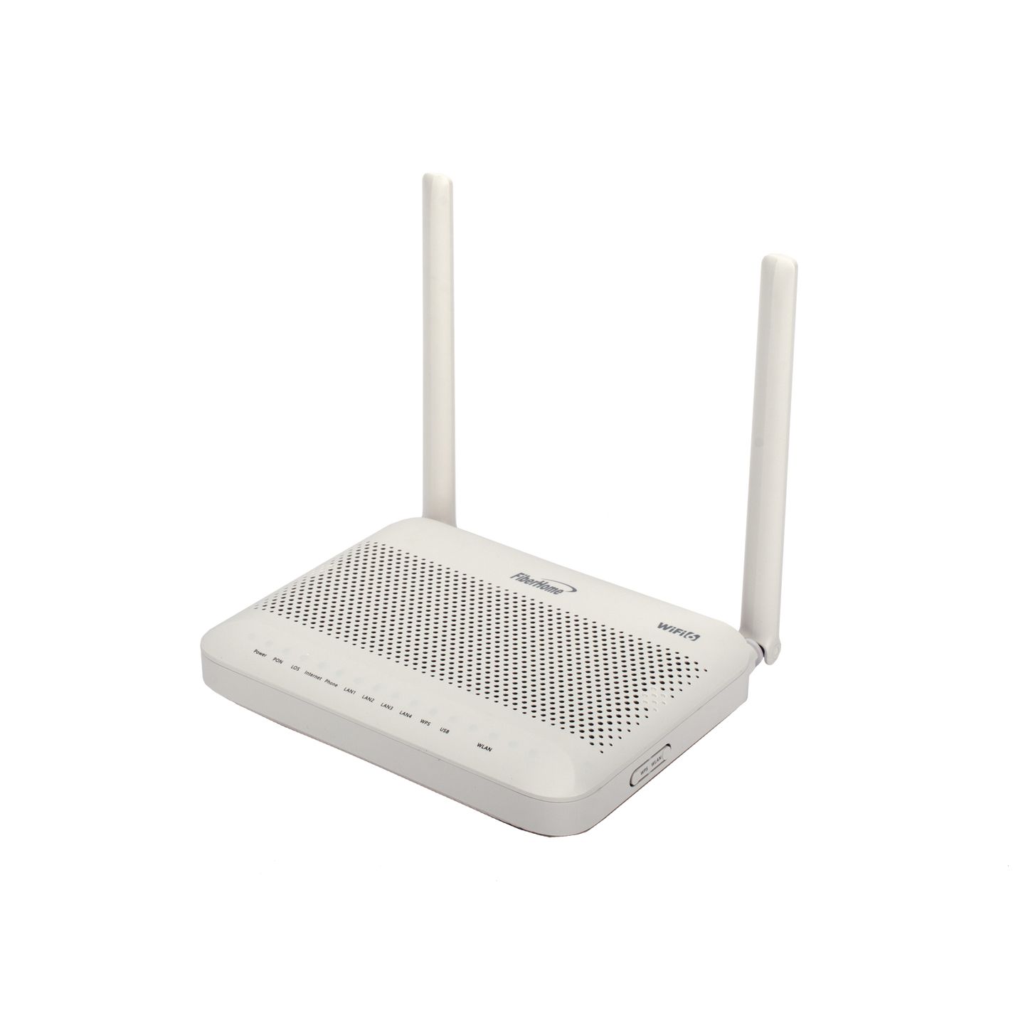 ONU GPON WiFi 6, 2.4/5 GHz, 4 puertos Gigabit + 1 POTS + 2 USB, conector SC/UPC, Compatible con OLT´s de Terceros