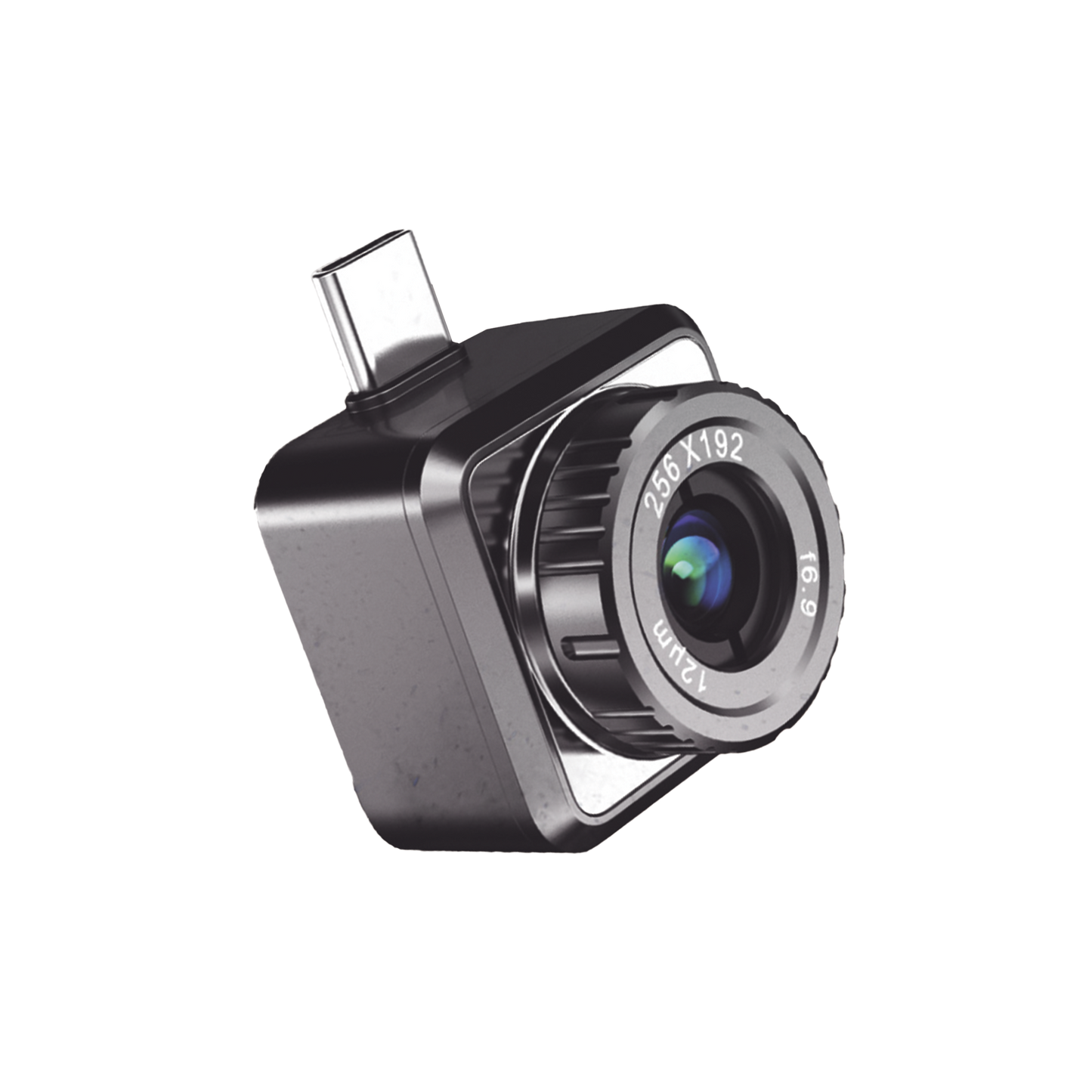 MINI2PLUSV2 - Cámara Termográfica Portátil para Celulares (Android) / Conector Tipo USB - C / Lente 3.5 mm / IP40 / JPEG (Imagen) / Video (MP4) / Rango de Medición de -20°C a 400°C