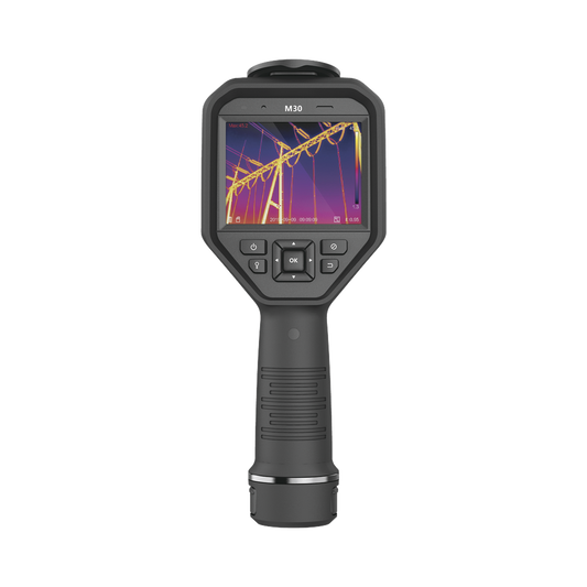 M20 - Cámara Termográfica Portátil Dual / Lente Térmico 6.9 mm (256 x 192) / Lente Óptico (8 Megapixel) / WiFi / IP54 / z MicroSD hasta 64 Gb / Hasta 6 Horas de Funcionamiento Continuo