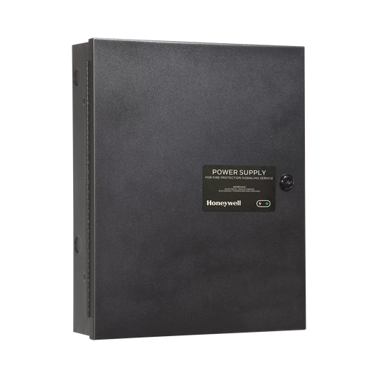 Fuente de Alimentación Remota / 6 Amperes / 2 Entradas / 5 Salidas NAC o Auxiliar de 24 Vcc / Compatible con paneles Notifier, Farenhyt, Silent Knight y Fire-Lite / Gabinete Negro