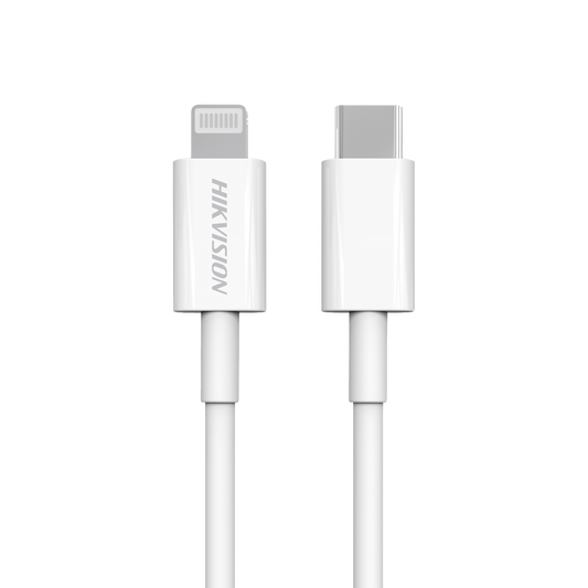 Cable USB-C a Lightning / MFi Certificado / 1 Metro / Ideal para iPhone, iPad y iPod / Carga Rápida 3 Amp / Carga y Sincronización de Datos / 480 Mbps / 60 Watts