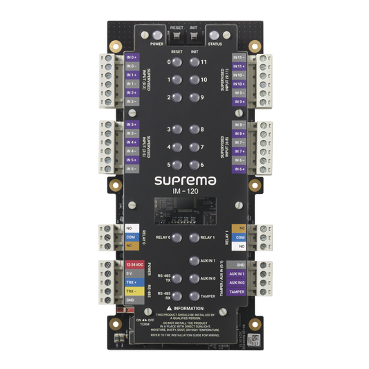 Módulo de Supervisión de 12 Entradas y 2 salidas de Relevador