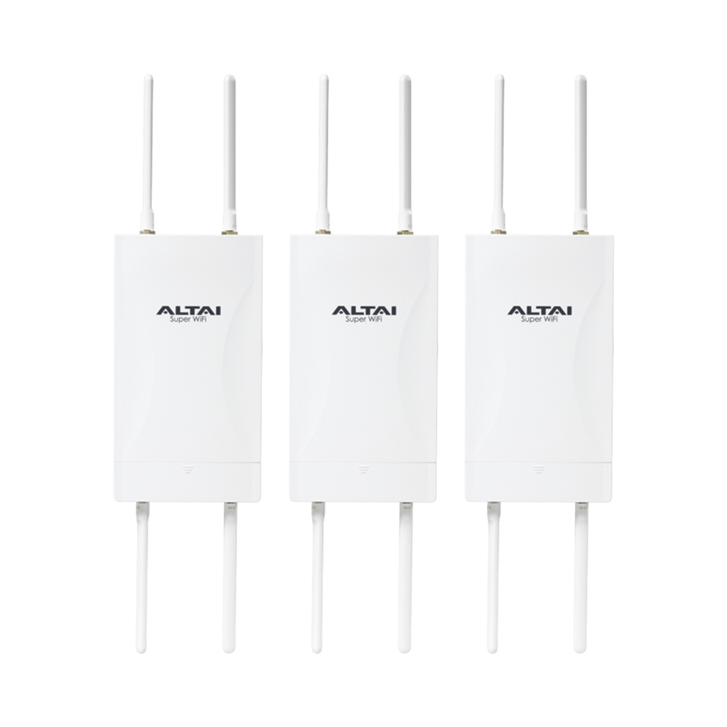 Kit de 3 Puntos de Acceso WiFi 6 y PTMP Omnidireccional, Doble Banda Simultanea en 2.4 y 5 GHz, Hasta 300 m de Cobertura WiFi, Hasta 2.976 Gbps, Hasta 256 Usuarios Concurrentes, Administración en Nube Gratis con INSIGHTS