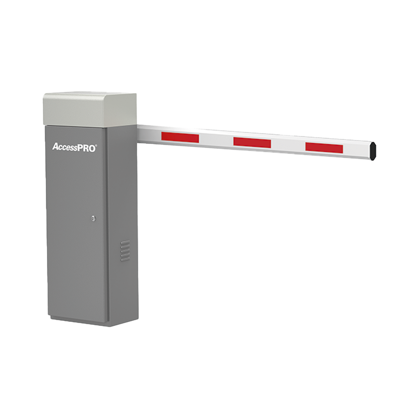 Kit de Barrera Vehicular Brushless y Brazo Telescópico de hasta 6 Metros / Tiempo de Apertura Configurable de 3 a 6 Segundos / Sentido de la Barrera Ajustable en Sitio