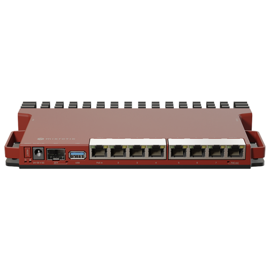 Router con CPU ARM / 8 Puertos GE / SFP 2.5G / montaje 1U