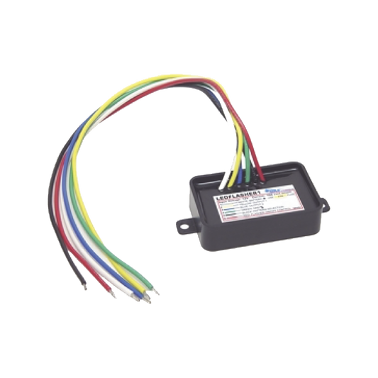 Flasher de estado sólido para selección de patrones de destello