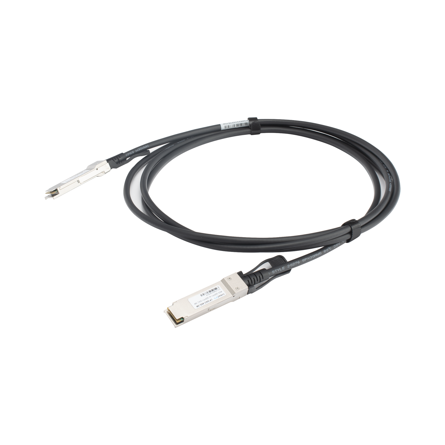 Cable DAC QSFP+ de 40 Gbps a 40 Gbps / Passive Direct Attach Copper Twinax Cable / Longitud: 3 metros