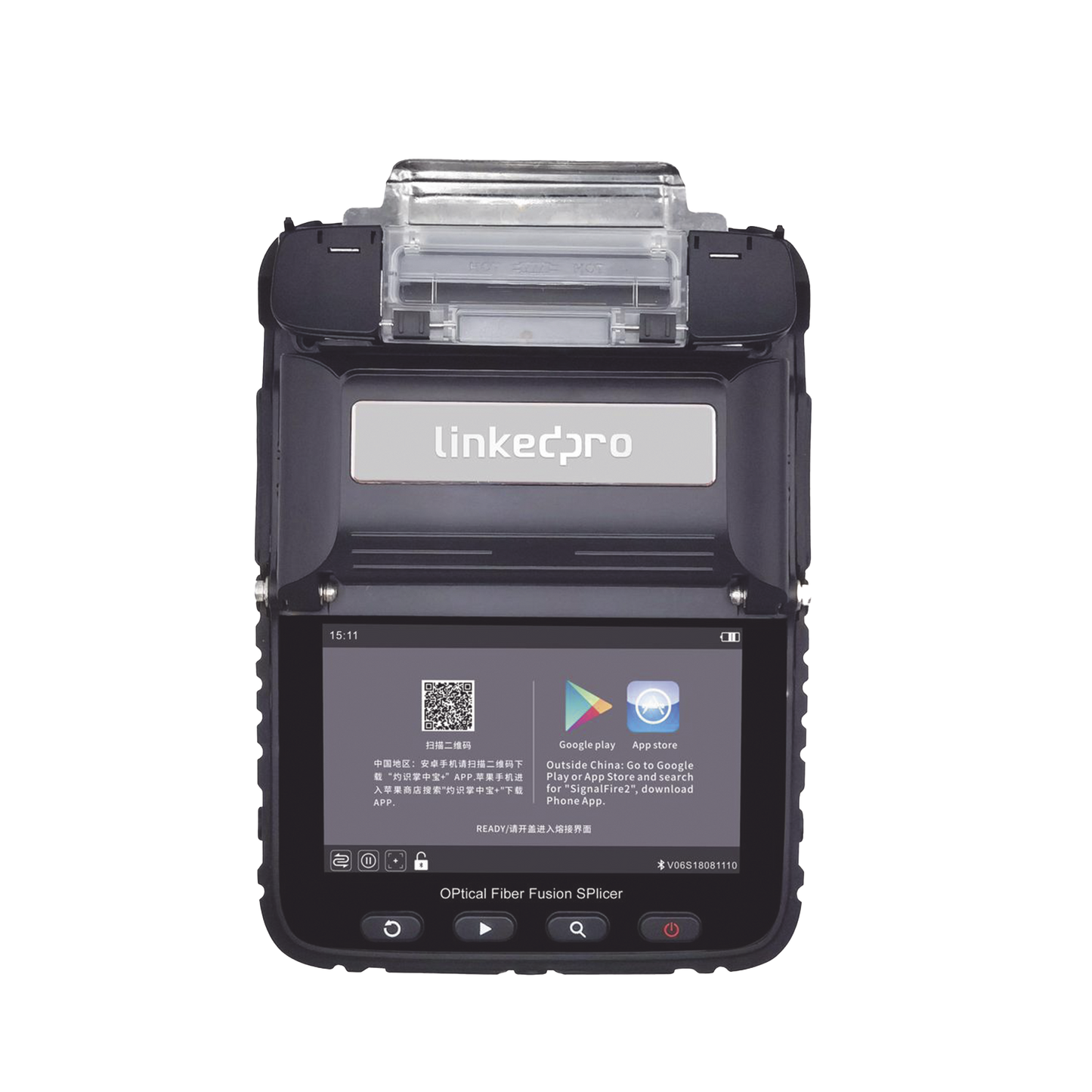 Fusionadora de Fibra Óptica MultiModo y MonoModo / 6 motores / Alineación por Núcleo / Capacitación Remota Gratuita