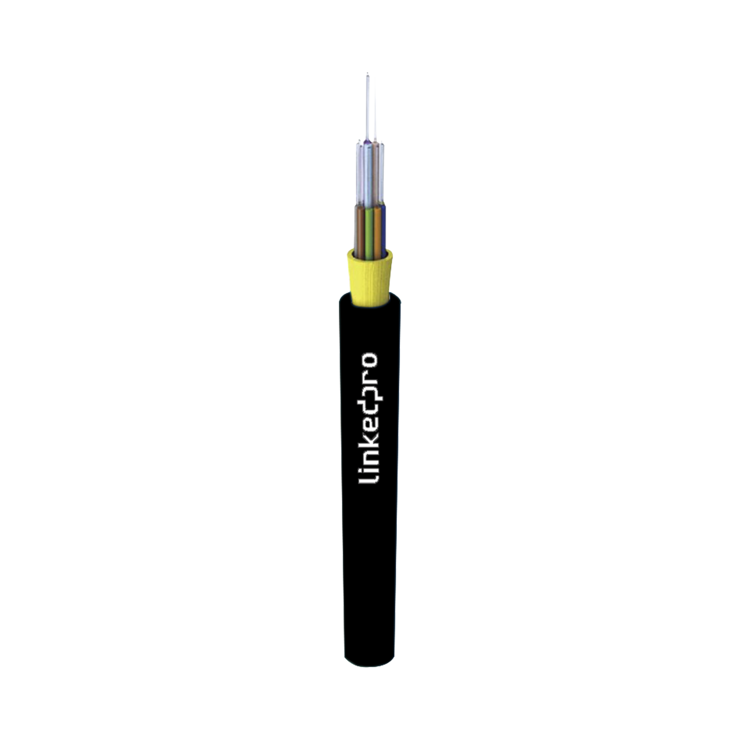 Cable de Fibra Óptica Monomodo 9/125, 12 hilos, Interior/Exterior, Tight Buffer 900µm, OFNR Riser, Dieléctrica, Precio Por Metro, (Hasta 2000 metros en un solo tramo de cable)