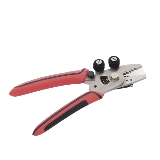 Desforradora de Fibra Óptica 9 en 1 / Desforradora de 3 Posisciones / Tijeras / Limpiador de algodón para Hilo de Fibra Óptica / Cortadora de Cable Mensajero