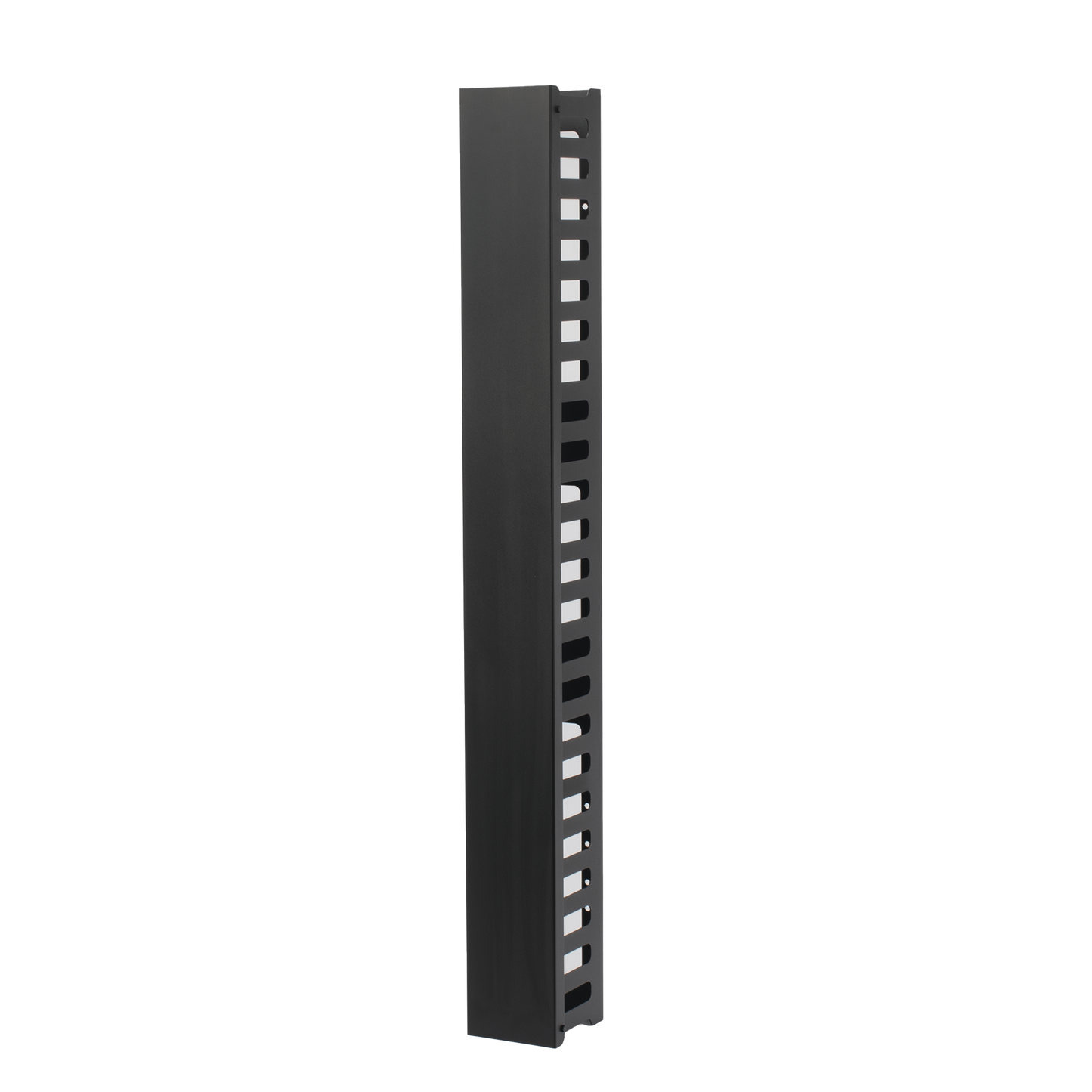 Organizador de Cable Vertical de 24 Unidades Rack Sencillo, Compatible con Racks Serie EIRL y EIQR