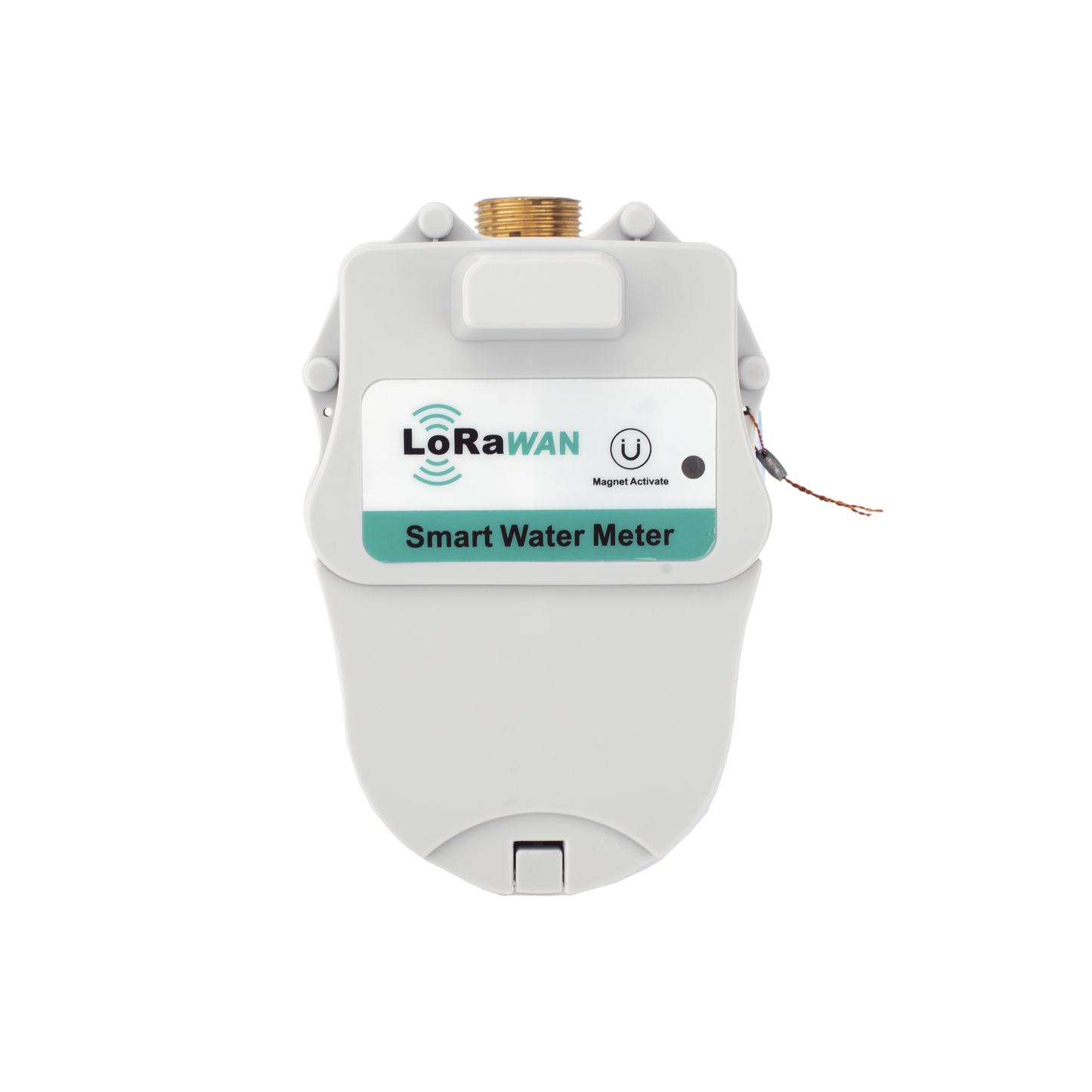 FLUJOMETRO DE AGUA LORAWAN® PARA TUBERIA DE 1/2 PULGADA CON VALVULA DE CORTE DE FLUJO