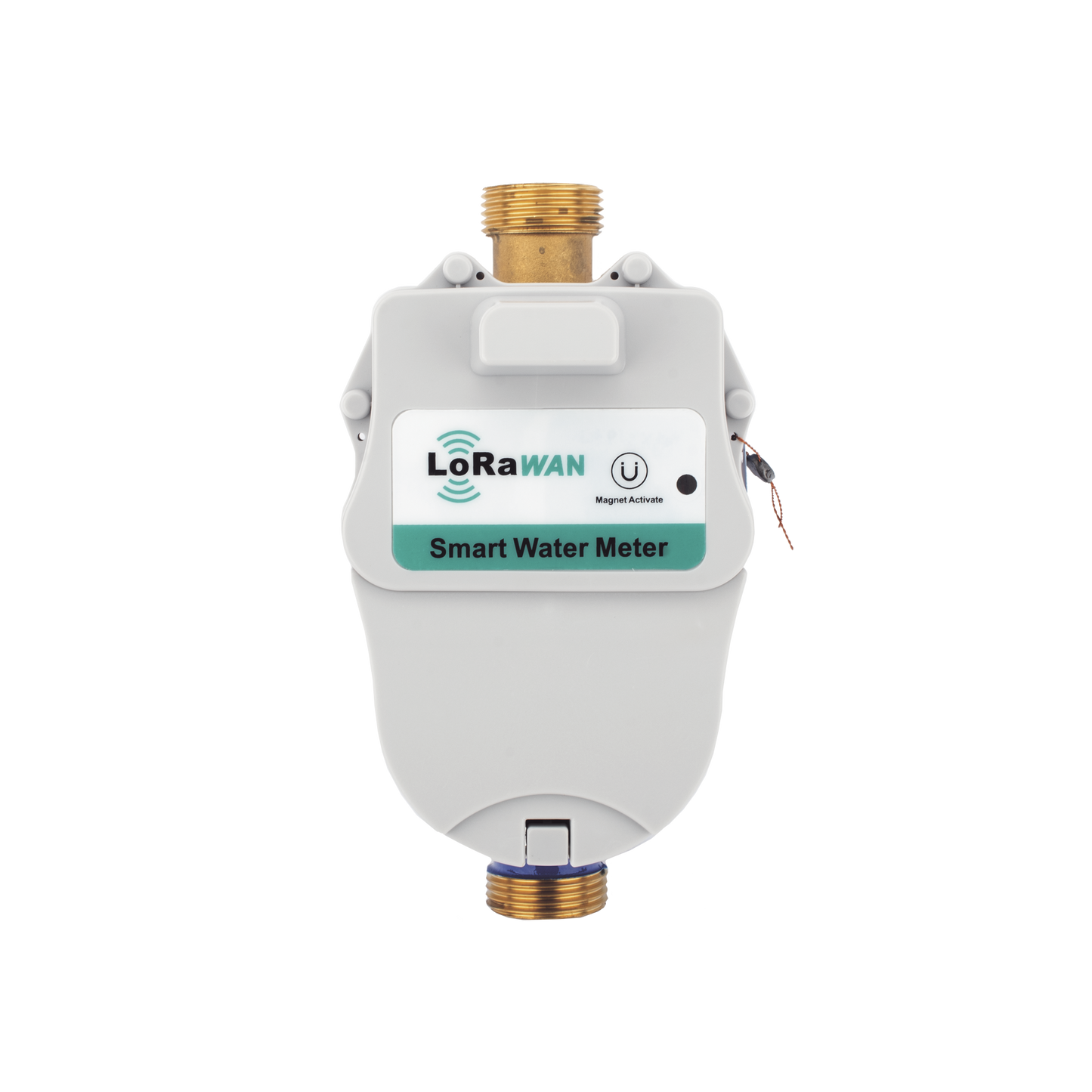 FLUJOMETRO DE AGUA LORAWAN® PARA TUBERIA DE 3/4 PULGADA CON VALVULA DE CORTE DE FLUJO