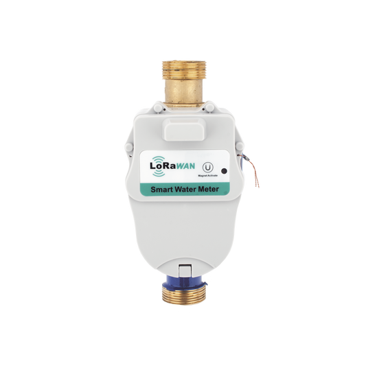 FLUJOMETRO DE AGUA LORAWAN® PARA TUBERIA DE 1 PULGADA CON VALVULA DE CORTE DE FUJO