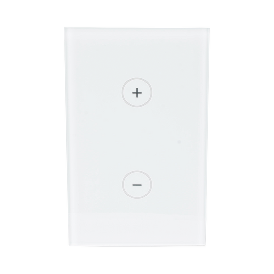 (ZWAVE) Dimmer panel táctil touch inalámbrico Zwave Plus. Compatible con Hubitat HC8, Álula M2M, otros