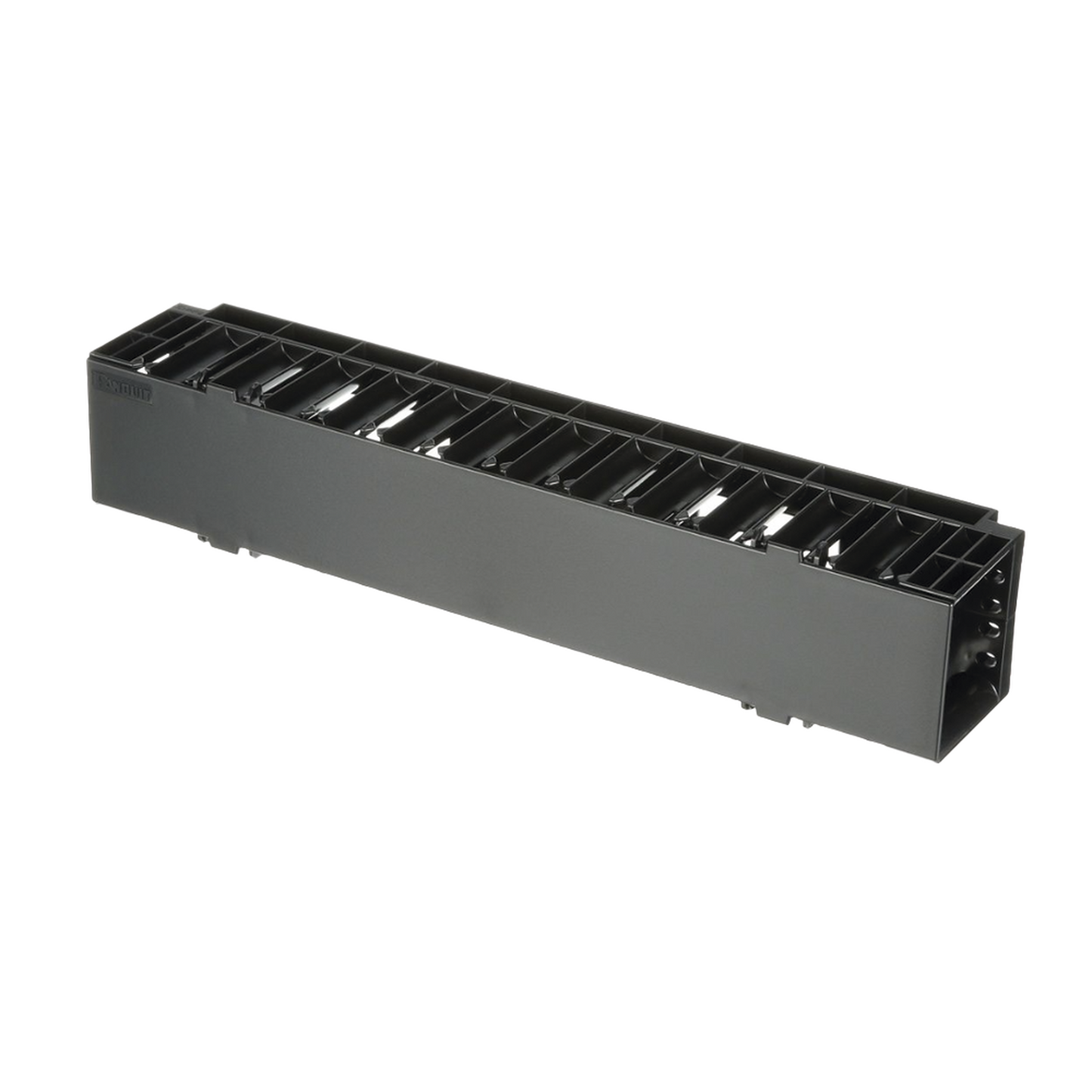 Organizador de Cables Horizontal NetManager, Sencillo (Solo Frontal), Para Rack de 19in, 2UR