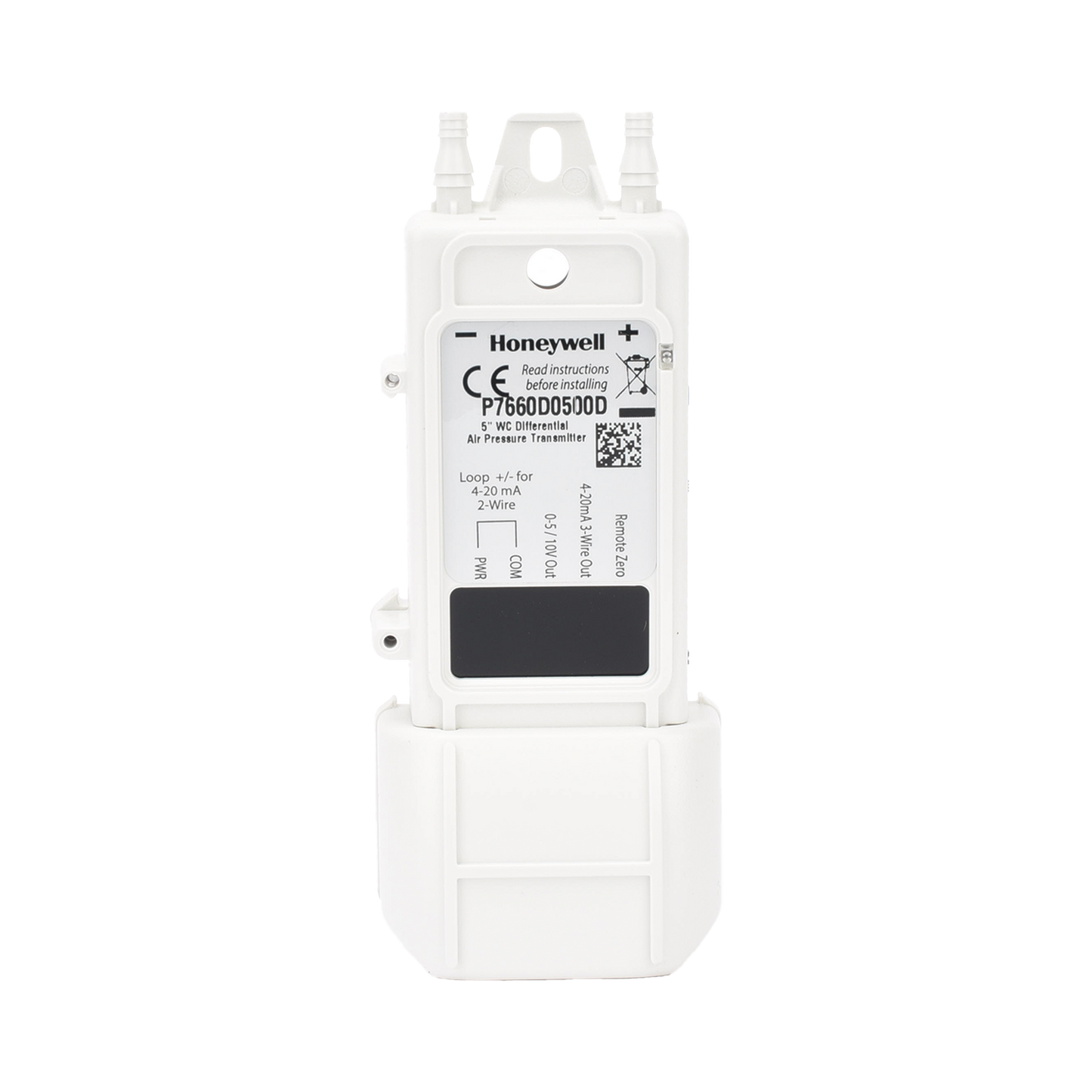 Sensor de Presión 5.0" Adj Univer Display/Sonda Bymounting Orientation, 24 Vac. Incluye interruptores auxiliares internos y cables de cableado aislados de teflón. CE UL cUL
