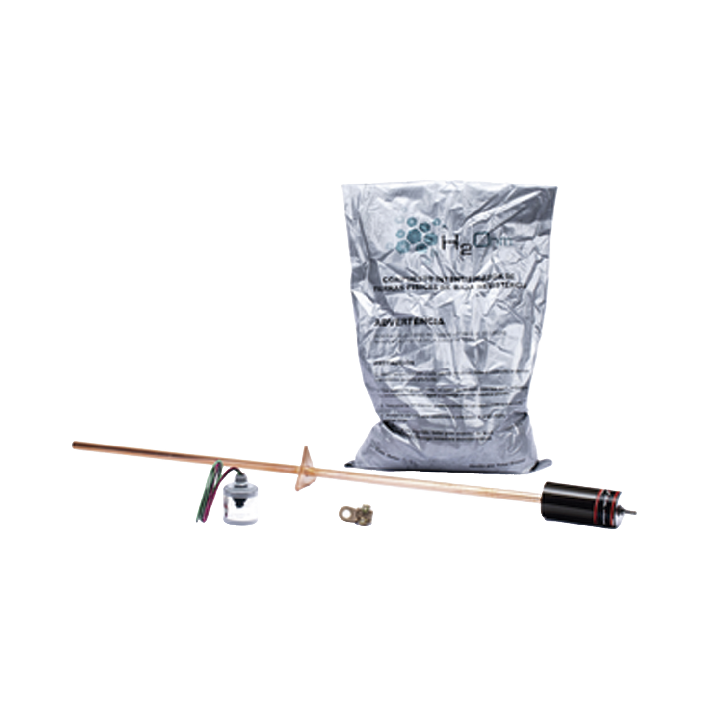 Kit de Tierra Física con Supresor de Descargas Atmosféricas en CD