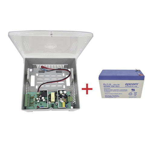Kit / Fuente PS12DC4PBK/K + Batería incluída LK712