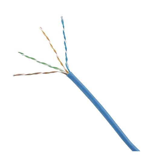Bobina de Cable UTP 305 m. de Cobre, TX5e™ PanNet, Azul, Categoría 5e, 24 AWG, CMP (Plenum), de 4 pares