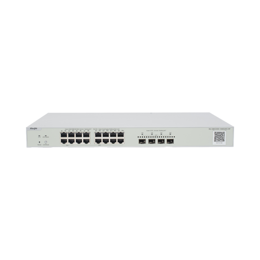 Switch Multi-Gigabit PoE++ hasta 370W, Capa 2 con 4 Puertos 2.5G (90W), 12 Puertos 2.5G (30W) y 4 Uplink SFP+ 10G , Administrable Cloud, Diseñado Para Access Points WiFi 6/7