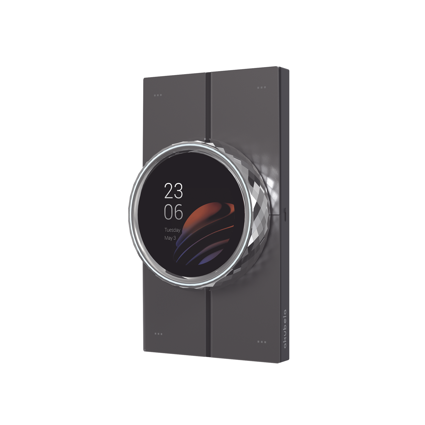 Mini pantalla táctil Hub controlador integrable con sistemas de automatización compatible con múltiples marcas, una entrada de iluminación, 4 botones para escenas. Conexión Wifi