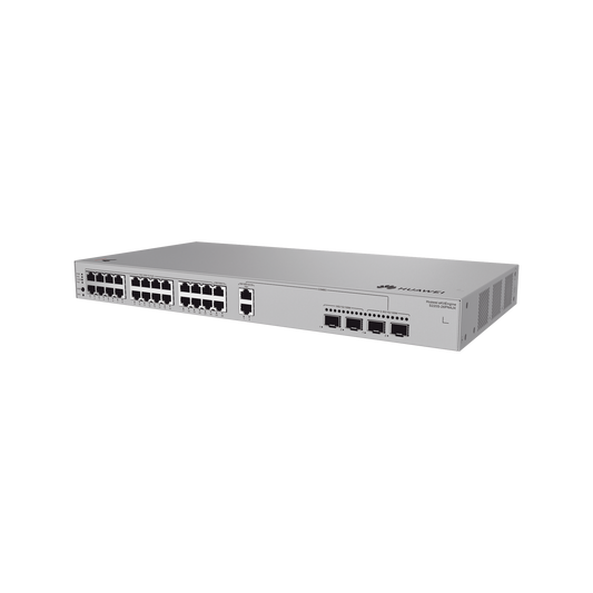 Switch de Acceso Gigabit Administrable PoE Capa 2 / 24 puertos 10/100/1000 Mbps (22*PoE) / 2 Puertos 100/1000/2.5Gbps (PoE) combo 2 Puertos 2.5GE SFP / 2 Puertos 10GE SFP+ Uplink / ERPS / PoE Perpetuo / 400 W / Administración Nube Gratis