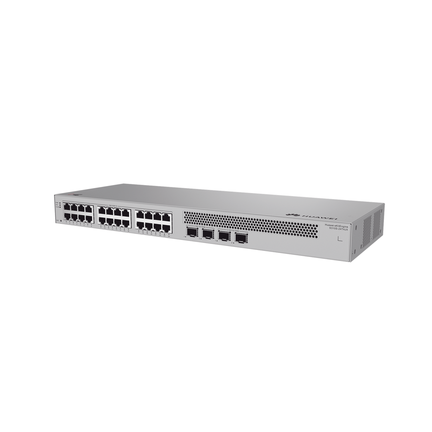 Switch de Acceso Gigabit Administrable Capa 2+ / 24 puertos 10/100/1000 Mbps / 2 Puertos 2.5GE SFP + 2 Puertos 10GE SFP+ Uplink / ERPS / Rutas Estáticas / Administración Nube Gratis