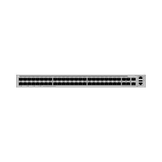 Switch Empresarial Core Gigabit Administrable Capa 3 / 48 puertos 1GE SFP / 4 Puertos 10GE SFP+ Uplink / 2 Puertos 10GE SFP+ (Stack) / ERPS / Ruteo Dinamico (RIP, OSPF, IS-IS y BGP) / iStack / Administración Nube Gratis