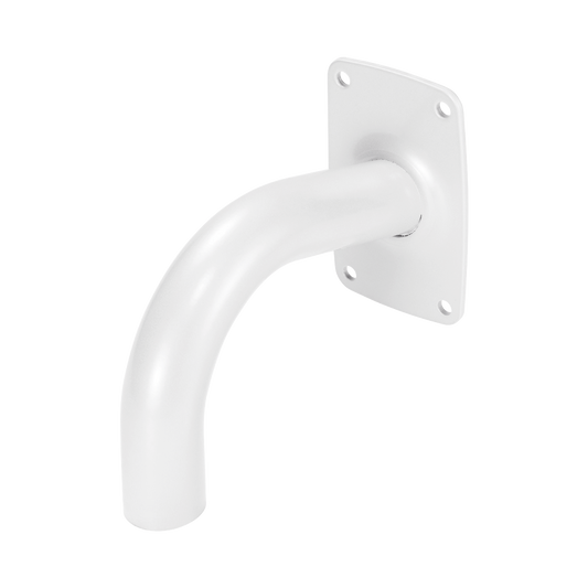 Montaje de pared color blanco tipo cuello de ganzo para camaras tipo domo, Multisensor y PTZ Hanwha.