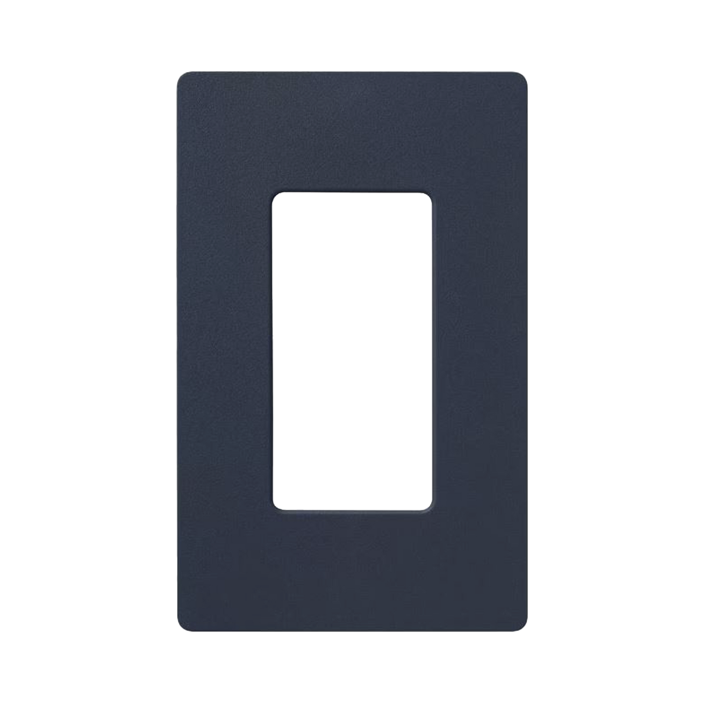 Placa de pared 1 espacio, para atenuador (dimmer), apagador ó control remoto inalámbrico LUTRON.