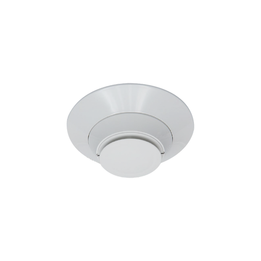 Detector de Humo y Calor / Direccionable / Tecnología SK / Incluye Base / 57 °C / Color Blanco