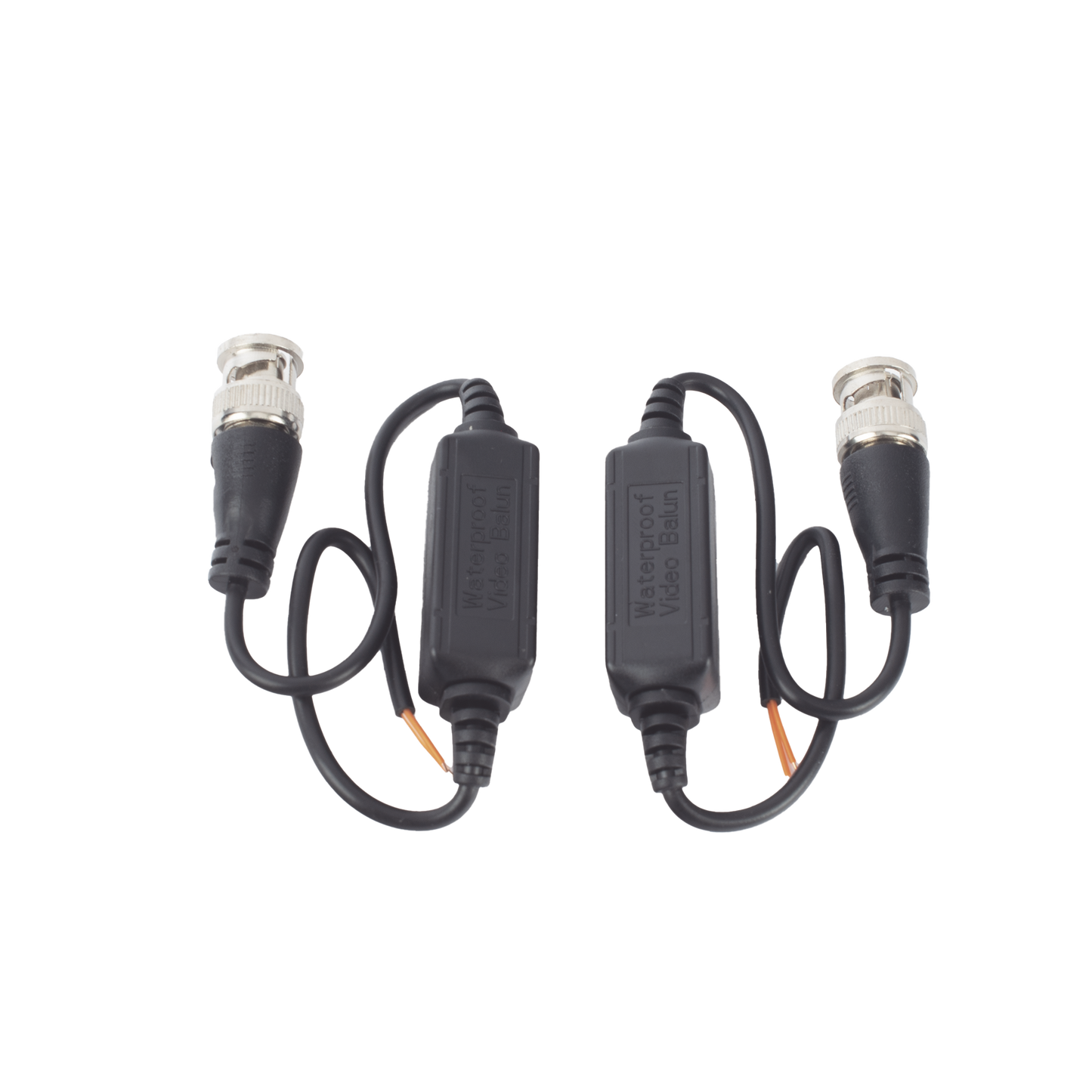 Kit de Transceptores (Baluns) para EXTERIOR TurboHD Hasta 4K HD-TVI / HD-CVI / AHD / CVBS / COAXITRON / AUDIO POR COAXITRON / Menu OSD / CONECTORES 100% COBRE / Con Cable RF Blindado. Distancia de hasta 200 m en 4K. Calidad PREMIUM