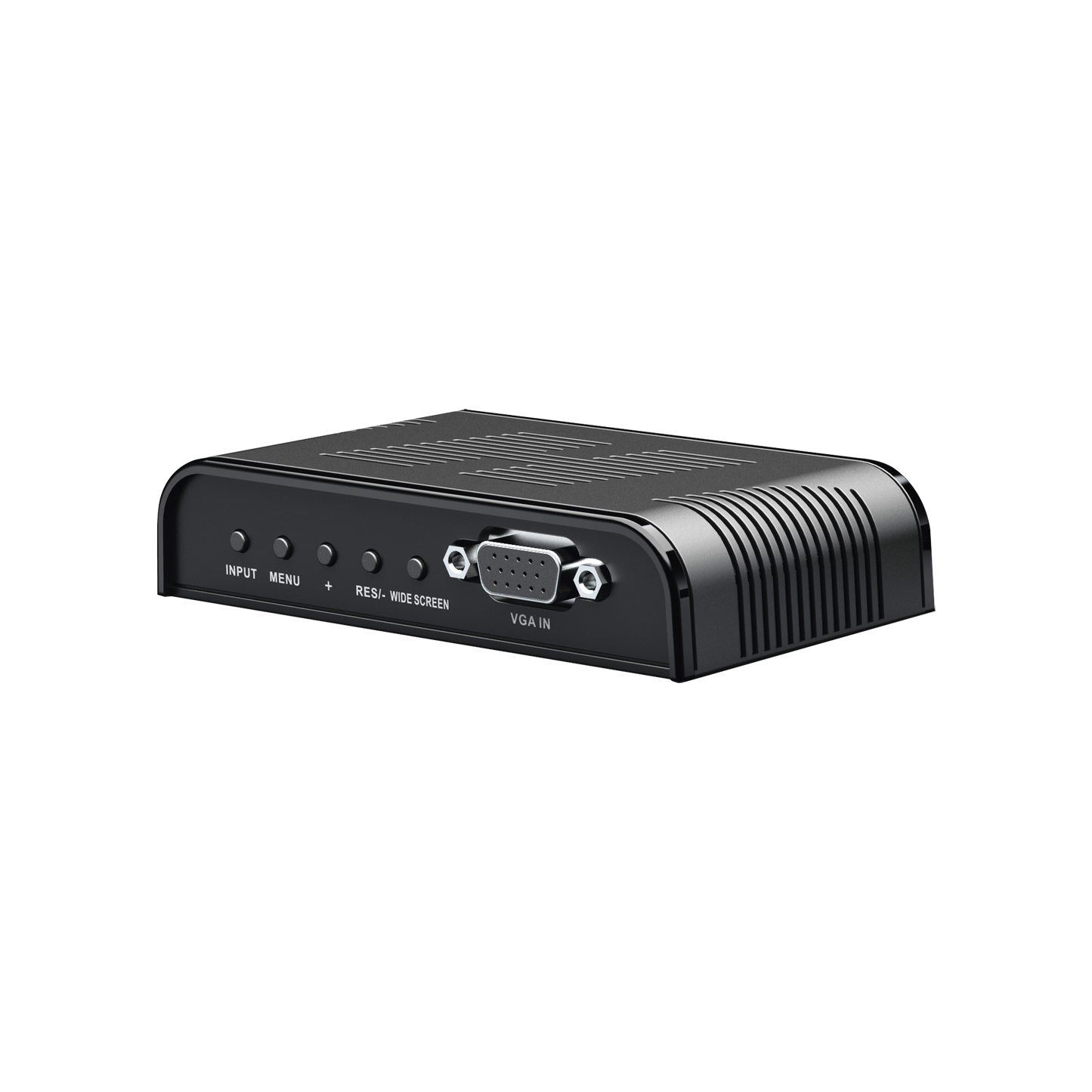 Convertidor de S-VIDEO, BNC (CVBS), VGA a VGA / Resolución 1080P @60Hz / Soporta ajuste de Brillo, contraste, saturación de color / Alimentacion incluida.