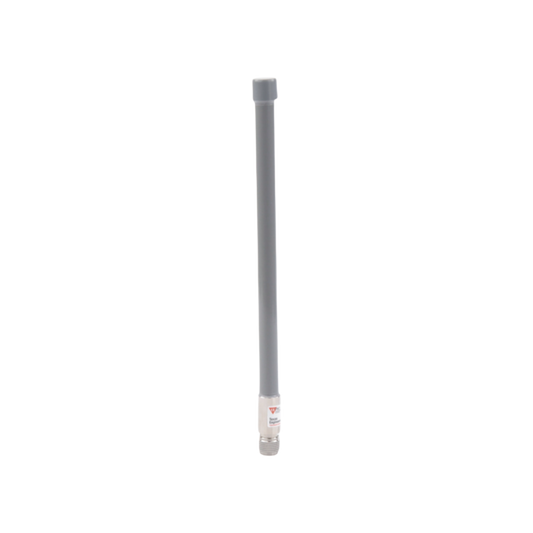 Antena Omnidireccional, mayor distancia de transmisión y recepción de señal en 360º, Doble banda de 2.4 / 5 GHz, Ganancia de 9 dBi, Conector N-Hembra, Adecuada para entornos exigentes