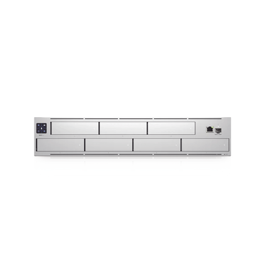 NVR PRO UniFi Protect, con bahía para 7 discos duros, almacena hasta 20 cámaras 4k o 60 cámaras 1080p, pantalla táctil
