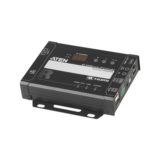 Receptor HDMI | IP | 4K @ 30Hz | 4:4:4 | EDID Expert™ | Protocolo CLI Telnet o RS-232 | Conexión Punto a Punto o Multipunto a Multipunto