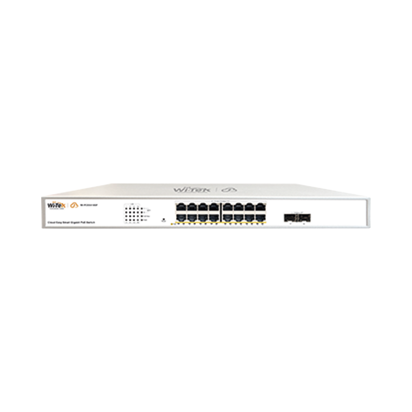 Switch Administrable PoE / 16 puertos PoE af/at Gigabit / 2 x SFP Gigabit / Administración Cloud Gratuita / Presupuesto 240 W