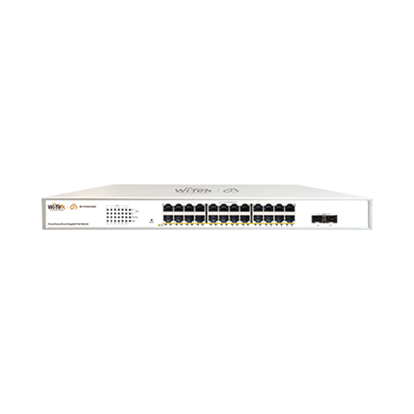 Switch Administrable PoE / 24 puertos PoE af/at Gigabit / 2 x SFP Gigabit / Administración Cloud Gratuita / Presupuesto 370 W