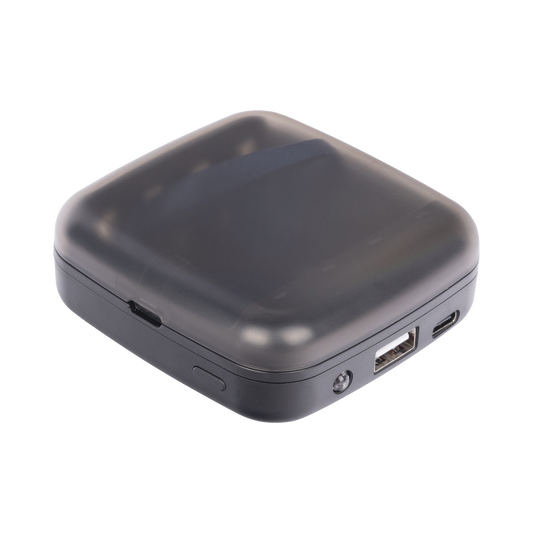 Power bank y Cargador para baterías 2 en 1, carga individual y/o simultánea hasta 4 baterías, (AA y AAA, Ni-MH y Li-Ion)