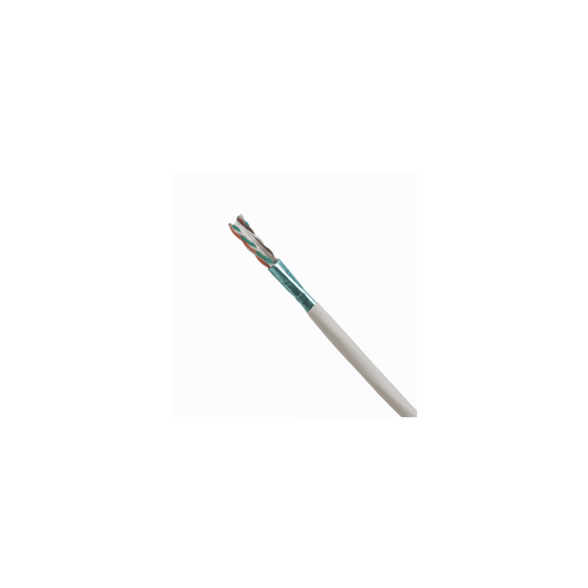 Bobina de Cable UTP de 4 Pares, Vari-MaTriX HD, Cat6A, 23 AWG, LSZH-3 (Libre de Gases Tóxicos), Color Blanco, 305m