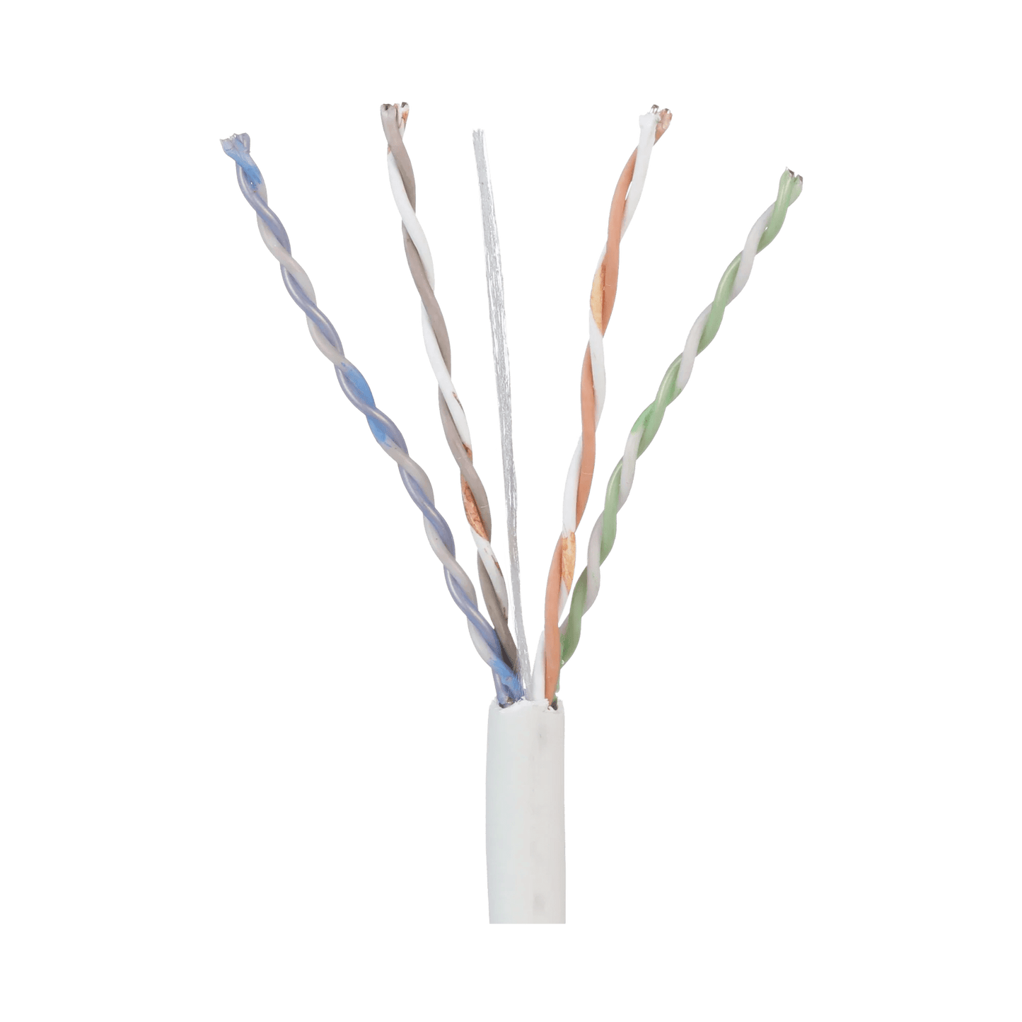 Bobina de Cable UTP 305 m. de Cobre, TX5e™ PanNet, Blanco, Categoría 5e, 24 AWG, CMP (Plenum), de 4 pares